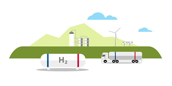 hydrogen illustration