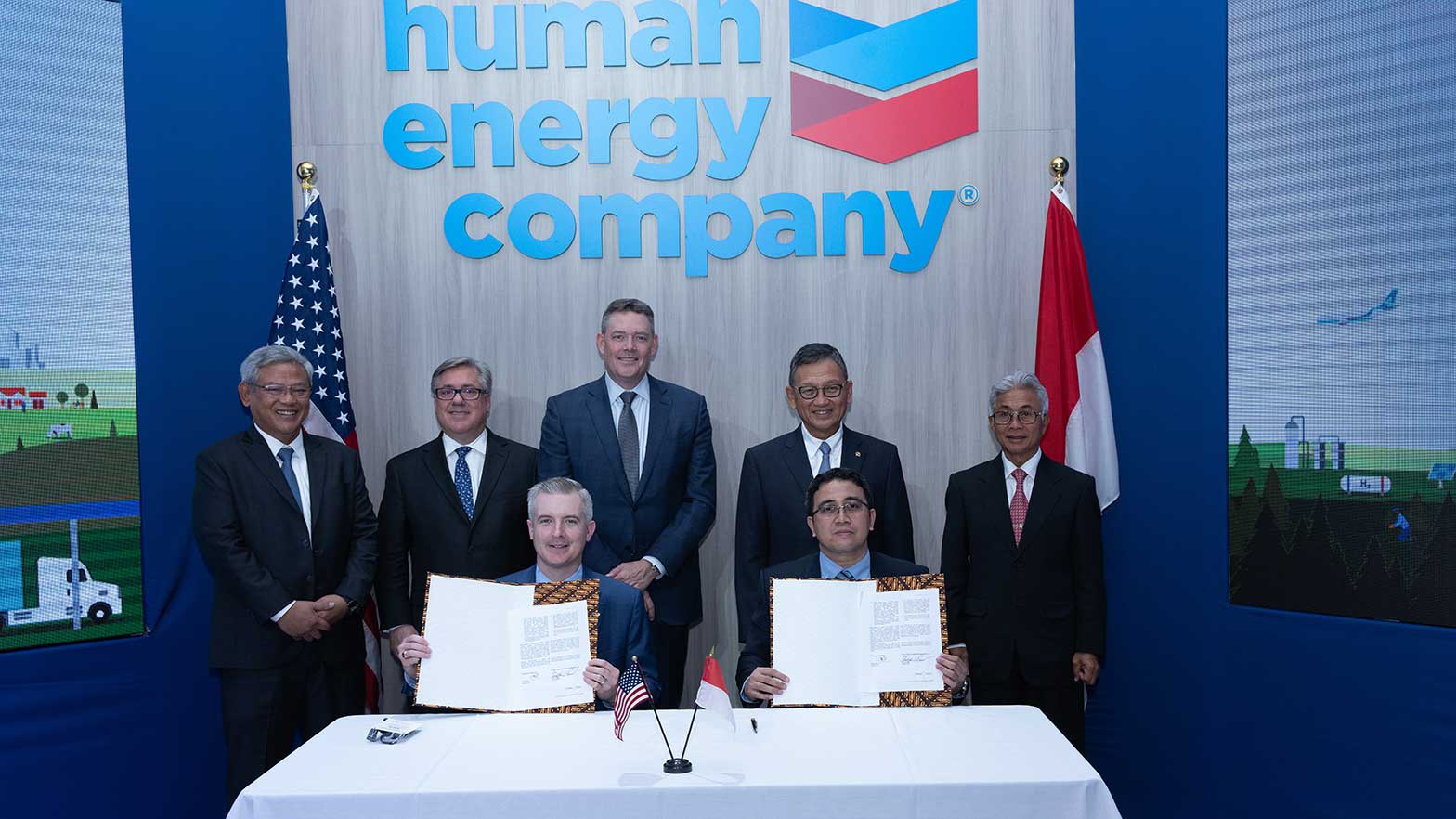 Representatives from Chevron and Pertamina, Indonesia’s national oil company, signed an agreement to explore CCUS possibilities during CERAWeek.