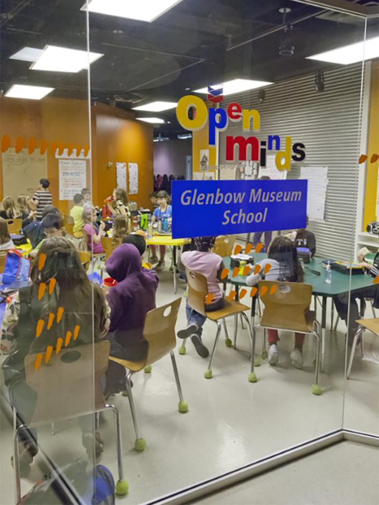 Glenbow Museum School classroom
