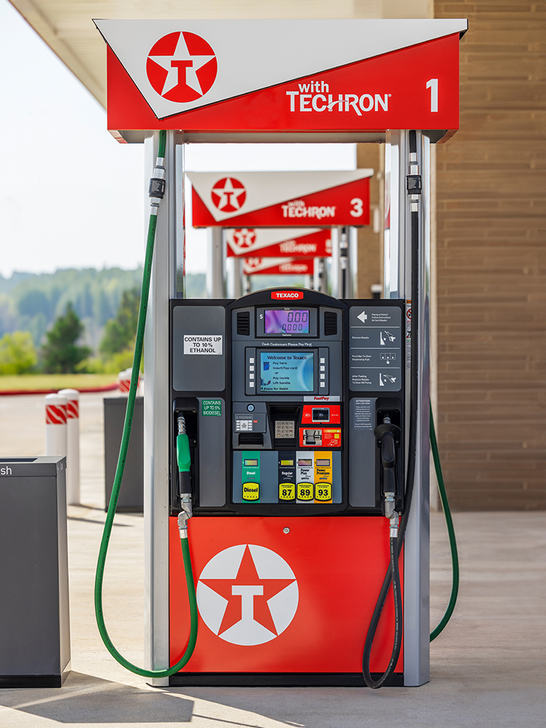 Texaco gas pump