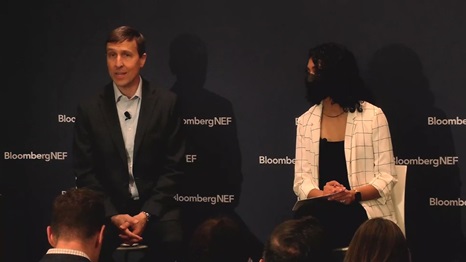 Jim Gable, president of Chevron Technology Ventures (CTV), spoke at a Bloomberg NEF event in New York.
