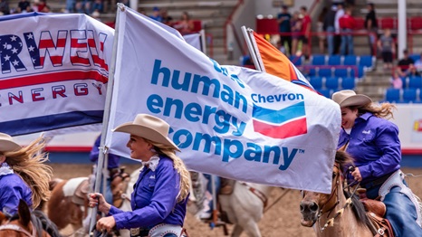 Chevron was this year’s presenting sponsor of the Greeley Stampede.