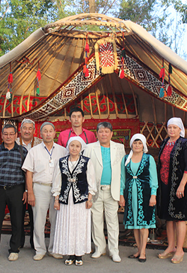 Kazakhstan artisans gathering of artists