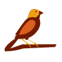 Small bird graphic