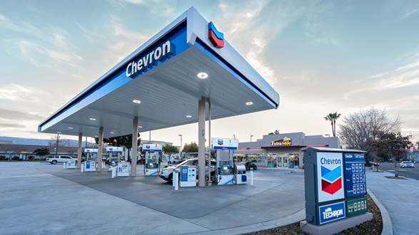 Chevron gas station